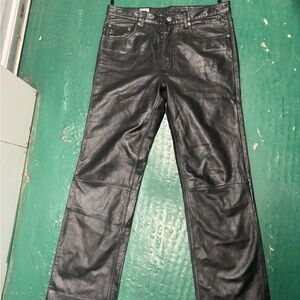 Men's Wilson's Leather Pants Size 34 x30